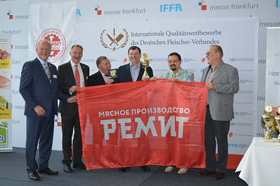 Золотые медали на выставке IFFA в Германии!